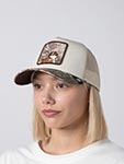 Бейсболка GOORIN BROTHERS арт. 101-2988 (коричневый / белый)
